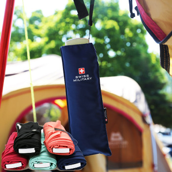 스위스밀리터리우산 3단수동 사각우산