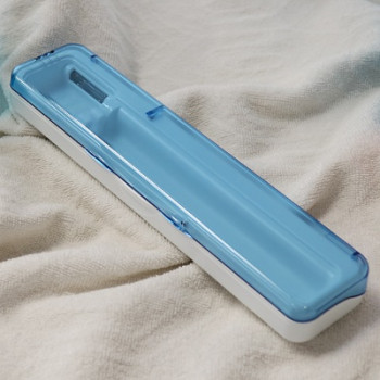 휴대용 칫솔살균기 반투명(건전지)