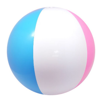 [대]삼색 비치볼 분홍 38cm~40cm