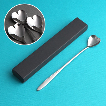 엔젤하트 롱티스푼 1P 텀블러 머그컵용 긴스푼