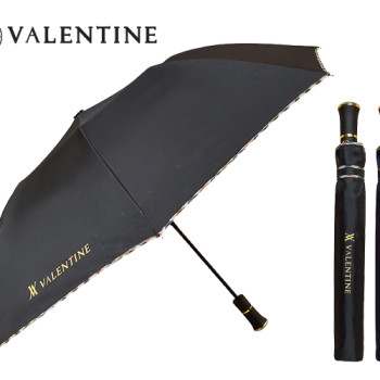발렌타인 2단58*8 폴리엠보체크바이어스 우산