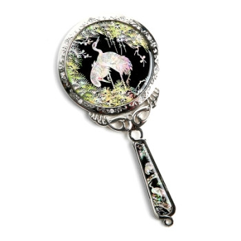 자개공주손거울-서송학