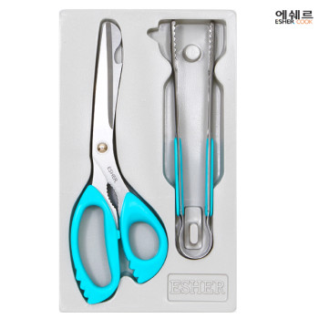 에쉐르 주방가위+주방집게 2p세트