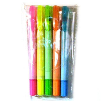 뉴칼라고체형광펜5P세트