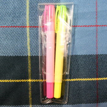 뉴칼라고체형광펜2P세트