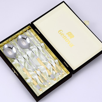 JJ107고급십장생금수저세트 2벌(우단케이스)