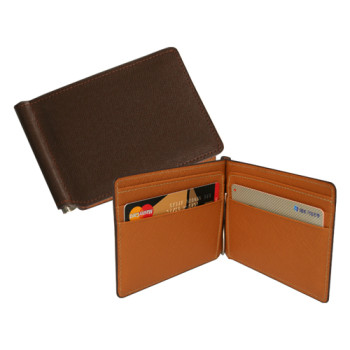 100 천연소가죽 사피무늬 머니클립(1115)