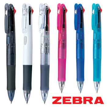 제브라클립온4색(흑,청,적,녹)