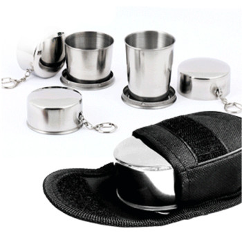 등산컵(스테인레스 접이식컵)