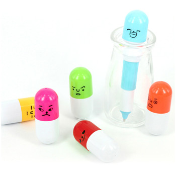 알약(캐릭터형)볼펜