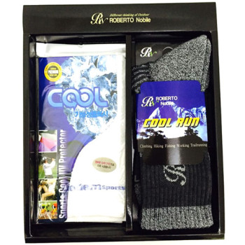 쿨토시+로베르토 등산양말(남)2종세트