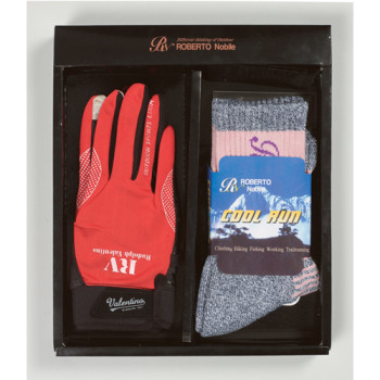 발렌티노 터치폰 등산장갑+로베르토등산양말(여)