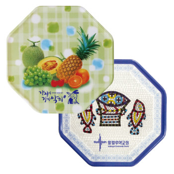 팔각멜라민 냄비받침