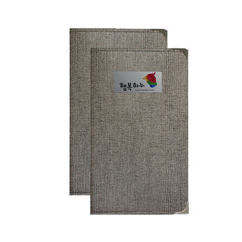 마직베이지 2단메뉴판