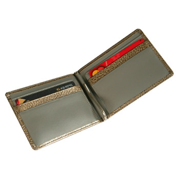 국산 골드 천연소가죽 머니클립(1105)