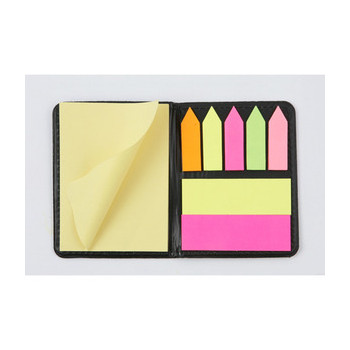 색동점착식메모함