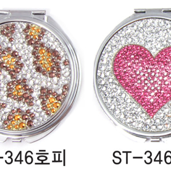 [손거울] 346Q 큐빅원형손거울