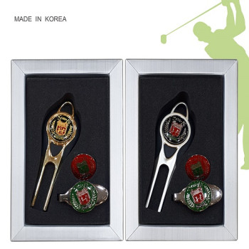 ST-224Set 그린보수기+클립+볼마크골프용