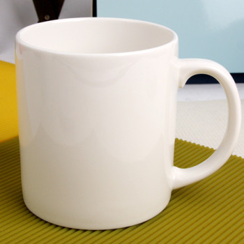 국산 일자백자 매직 머그