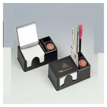 거울인주포함 사각메모함