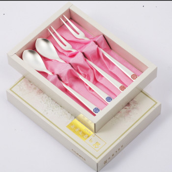 JJ206. 제노바명품은티스푼세트 티포크세트 4P